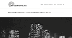 Desktop Screenshot of markkordubapsychologist.com